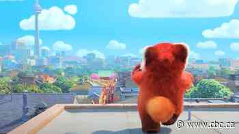 Canadian director Domee Shi reacts to her Oscar nomination for Turning Red