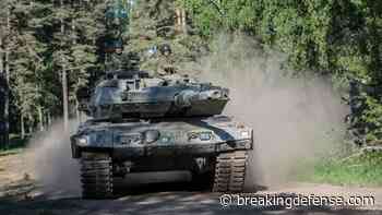 Sweden sending Leopard 2 tanks to Ukraine not ‘on the plate,’ Swedish official says