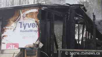 Mother, two teen daughters, homeless after fire in Oro-Medonte