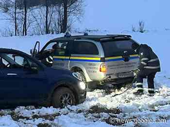 Turisti romani bloccati per la neve tra Rieti e Poggio Bustone - Rietinvetrina