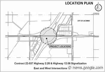 Construction begins this week at Lacombe overpass - LacombeOnline.com