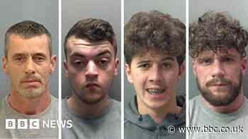 Four men jailed for ram-raids across Cambs, Beds and Northants
