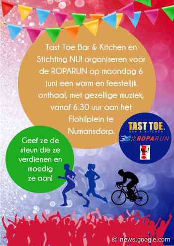 Doorkomst Roparun in Numansdorp op het Flohiplein op 2e ... - Hoeksche Waard Nieuws