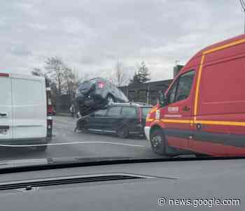 Lyon. Un accident impressionnant sur l'A43 provoque de gros ... - Le Journal du Pays Yonnais