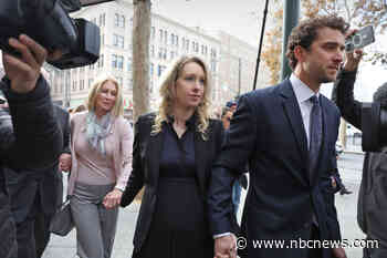 Elizabeth Holmes says prosecutor's claim she tried to flee the U.S. after fraud conviction is 'baseless'