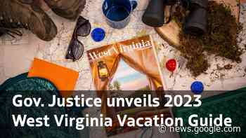 Gov. Justice unveils 2023 West Virginia Vacation Guide - Governor Jim Justice