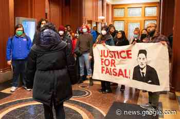 Protesters March Into City Hall to Demand Justice for Sayed Faisal ... - Harvard Crimson
