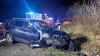 Schwerer Unfall auf der A39 in Wolfsburg: Wagen überschlägt sich