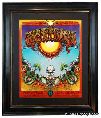 Vast collection of Grateful Dead concert posters is truckin’ to Fall River - The Boston Globe