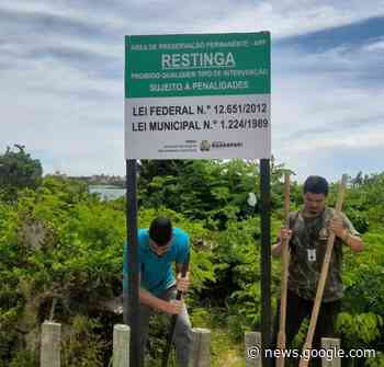 Guarapari instala placas de identificação em áreas de restinga e ... - FolhaOnline.es