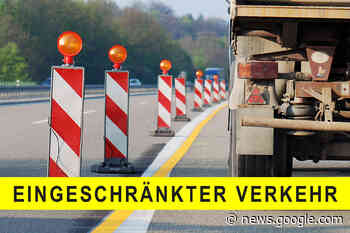 Nachtbaustelle auf der A4 bei Aachen - Filmpost