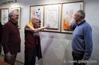 Buddhistische Mythen auf Leinwand in Lampertheimer Galerie ... - Mannheimer Morgen