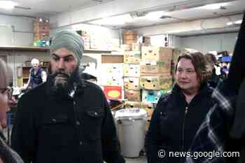 Jagmeet Singh talks affordability, housing and food security during ... - Ladysmith Chronicle