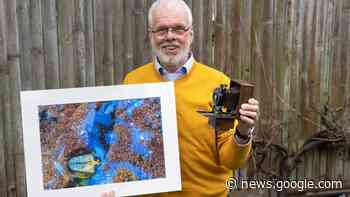 Ab van den Pol creatief de beste met als beloning de wisseltrofee. - DeWoudenberger.nl