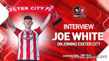 💬 Joe White on joining Exeter City - News - Exeter City FC