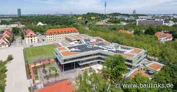 Vorgehängte hinterlüftete Putzfassade von Knauf im schulischen Einsatz