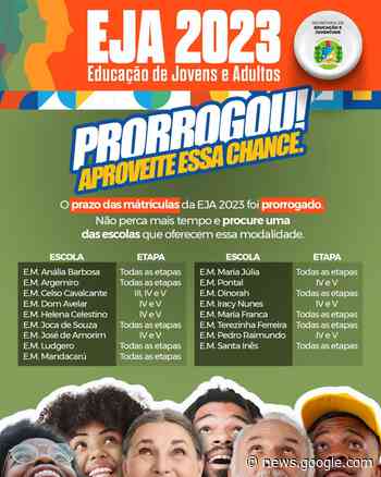 Mais uma oportunidade - Prefeitura de Juazeiro