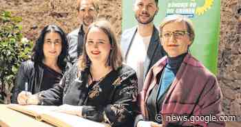 Grünen-Vorsitzende Ricarda Lang in Schriesheim zu Gast - Weinheimer Nachrichten - Odenwälder Zeitung