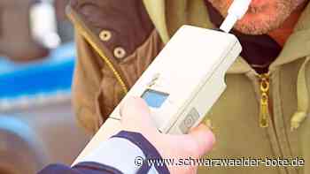 Autos streifen: Rund 1,0 Promille bei Unfall in Nagold