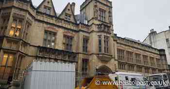 Work begins to Bristol's fire-hit Guildhall building into spa hotel with rooftop pool