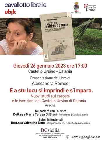 Catania, si presenta il libro di Alessandra Romeo sul carcere e le ... - politicamentecorretto.com