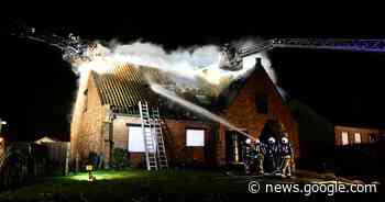Villa verwoest door hevige zolderbrand: bewoner loopt lichte ... - Het Laatste Nieuws