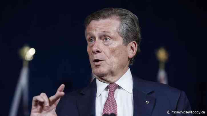 Toronto mayor calls for national summit to tackle mental health crisis