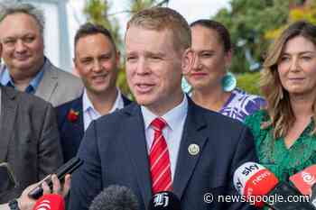 Chris Hipkins sworn in as New Zealand's 41st prime minister - St Helens Star