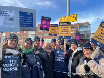 Nurses at St Helens and Whiston hospitals join strikes - St Helens Star