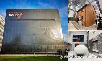 MailOnline goes behind-the-scenes at £16 MILLION lab preparing houses for climate change