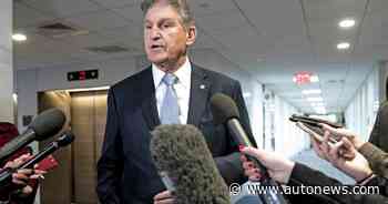 Manchin bill would immediately cut off credits for EVs that don't meet battery rules