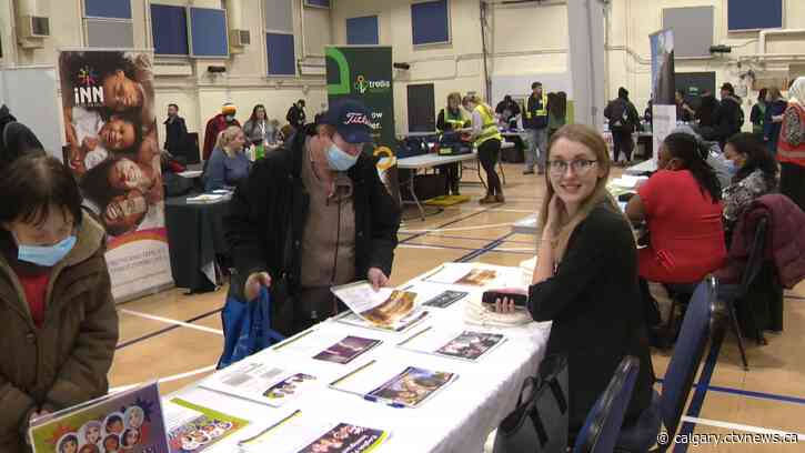 Pop-up care village brings together organizations to assist vulnerable Calgarians