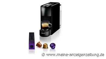 Die wohl kleinste Profi-Kaffeemaschine: Krups Nespresso Essenza Mini ‎+ Keffeekapsel-Sortiment