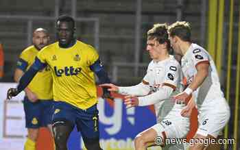 Duivel Dante Vanzeir ziet vanuit de tribune Union-OHL pas in ... - Voetbal24.be