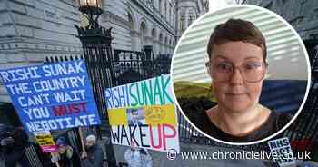 North East physio says first ever strike over pay is because workers are 'on their knees'