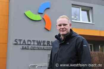 Christopher Jantzen leitet neuen Bereich der Stadtwerke Bad Oeynhausen