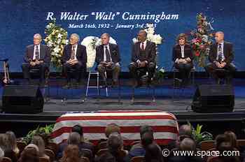 Fellow astronauts remember Apollo 7 pilot Walt Cunningham as friend and mentor