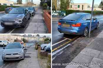 Parking problems near The Orchard Primary School, Watford