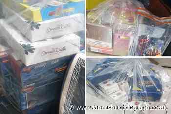 Police and Trading Standards seize counterfeit goods in Burnley