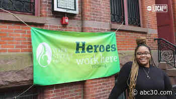 Woman who lived in shelter as child now returns to help families in same situation