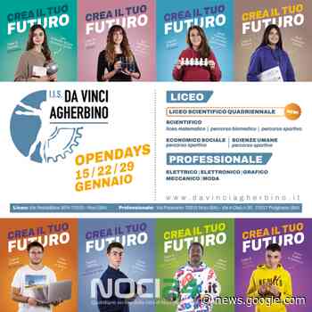 IIS “Da Vinci-Agherbino”: ultimo open day domenica 29 gennaio - NOCI24.it
