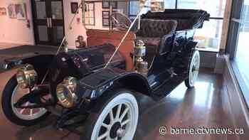 Unique 1911 Tudhope-Everitt car on display at Simcoe County Museum
