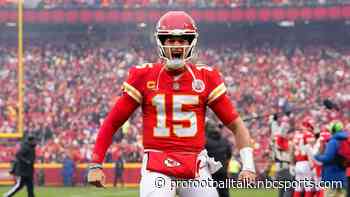 Patrick Mahomes was a full participant in Wednesday’s practice