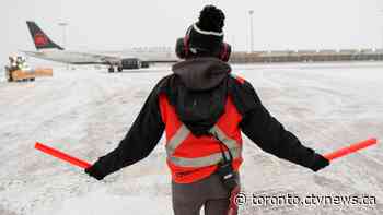 Toronto Pearson Airport cancels 25% of flights as snowstorm hammers southern Ontario