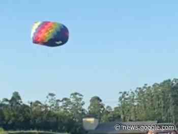 Vídeo: Balão de passeio cai, no Sul do Estado - Jornal de Pomerode