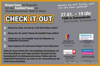 "Check it out" OB-Kandidaten-Forum am 27. Januar (Turngemeinde ... - sensor Magazin