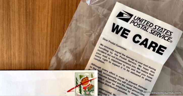 Woman Gets Christmas Card Month Late and Finds Contents Missing - She Has 1 Question About USPS