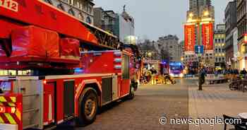 Antwerpse brandweer rukt uit voor rook op Meir - Het Laatste Nieuws