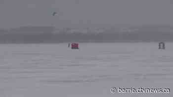 Police warn that venturing onto the ice isn't worth the risk