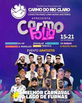 Prefeitura de Carmo divulga atrações para o Carnaval 2023 - Portal ... - Portal Onda Sul